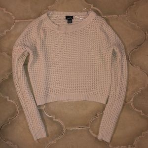 Cropped sweater
